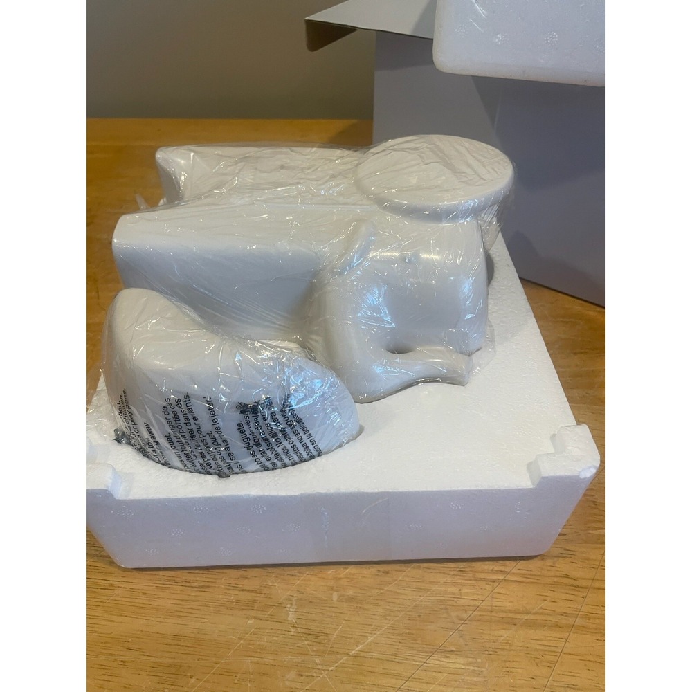 PartyLite Jonathan Adler White‎ Elephant Candle Holder P26B/P91880 - Picture 3 of 9